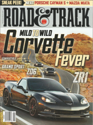 ROAD & TRACK 2012 APR - GIANT VETTE TEST, FERRARI GTO, HONDA RA 272, TOP F1s